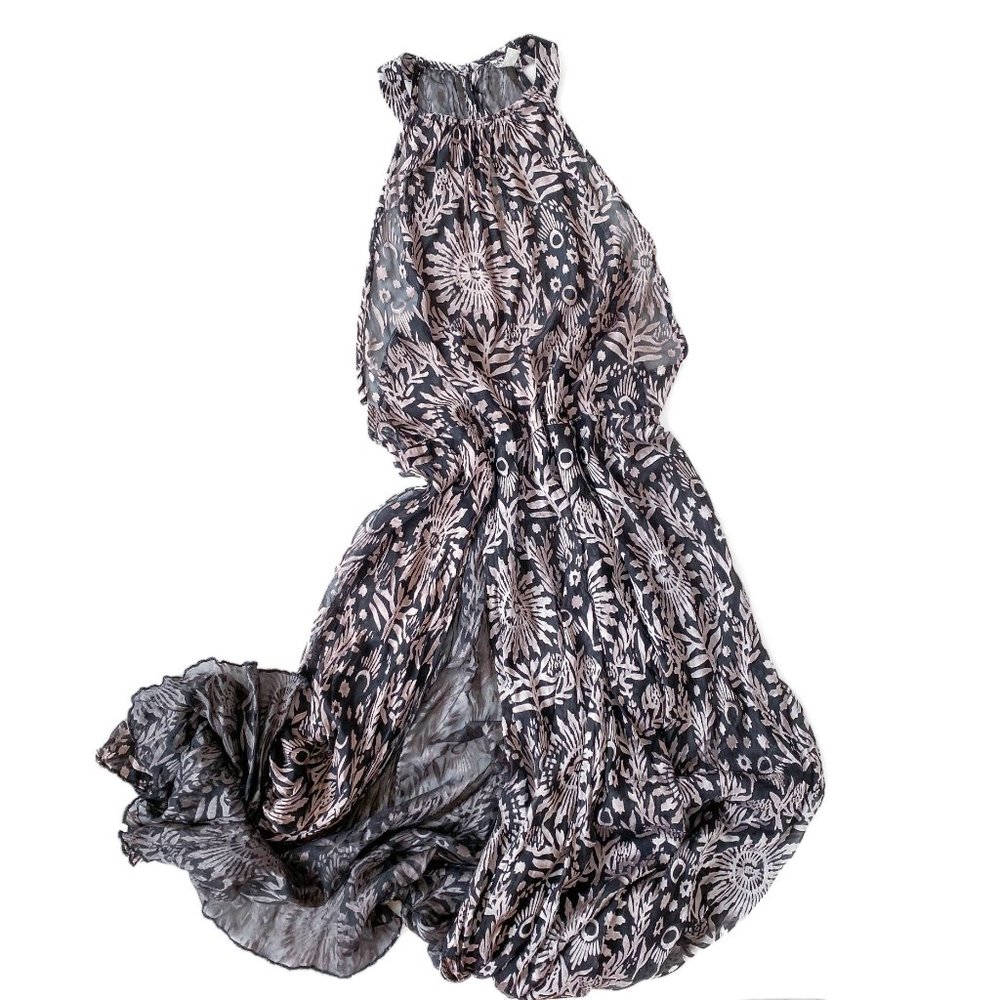 Elegant Floral Maxi Dress